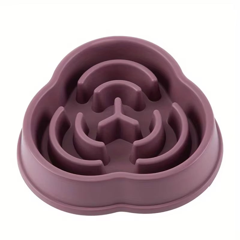 Anti-Choking Slow Feeder Dog Bowl – Non-Slip Healthy Eating Bowl