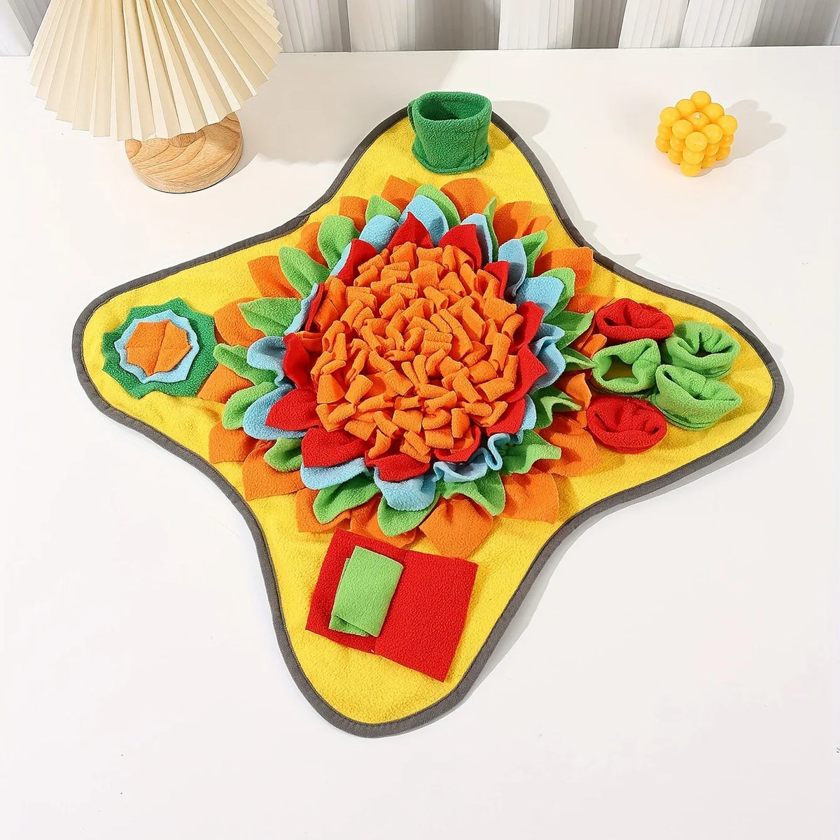 Dog Snuffle Mat – Interactive Foraging Mat for Boredom Relief