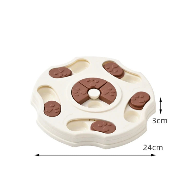 Dog Puzzle Feeder – Interactive IQ Treat Dispenser Toy