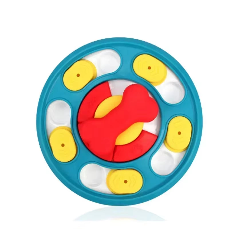 Dog Puzzle Feeder – Interactive IQ Treat Dispenser Toy