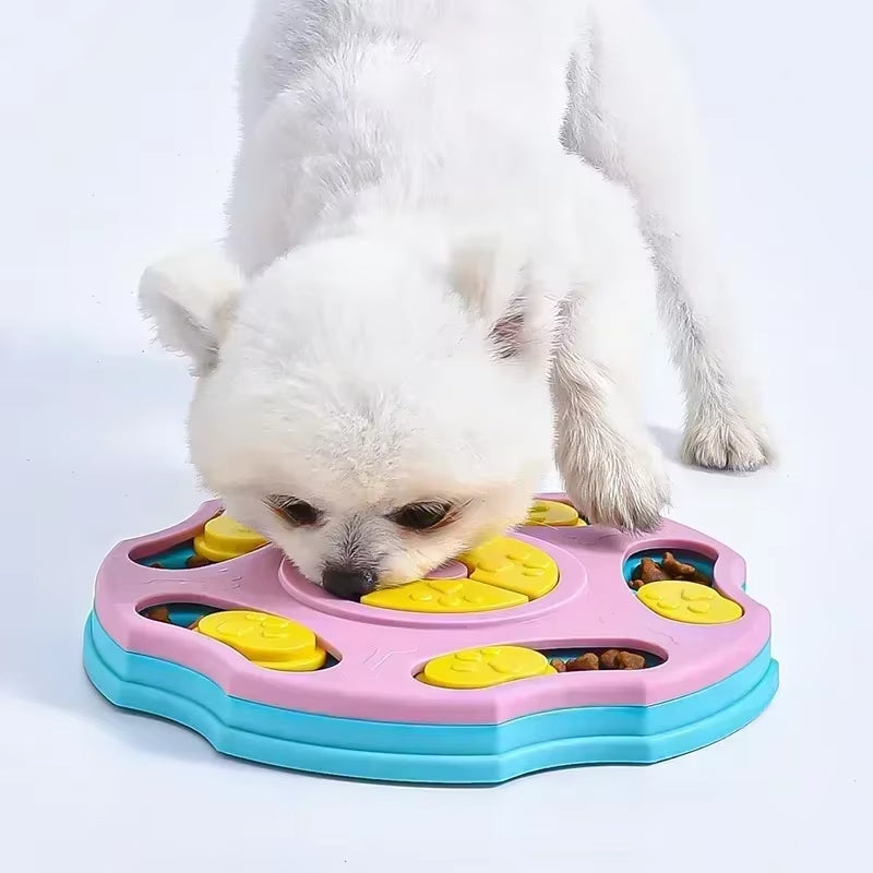 Dog Puzzle Feeder – Interactive IQ Treat Dispenser Toy