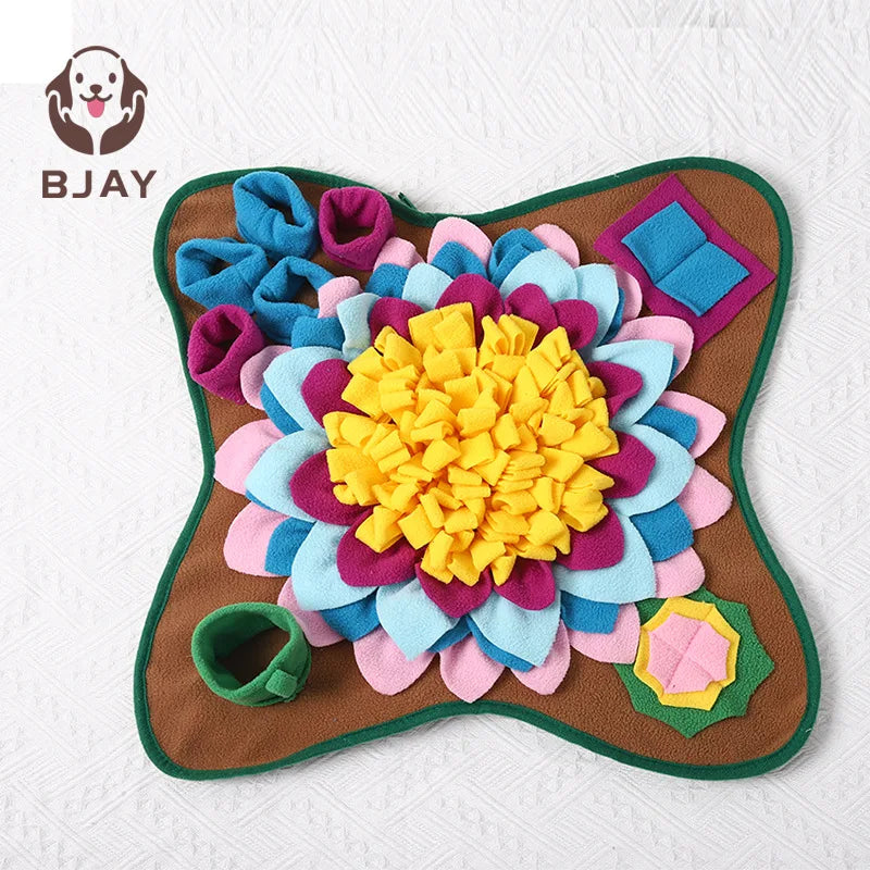 Dog Snuffle Mat – Interactive Foraging Mat for Boredom Relief