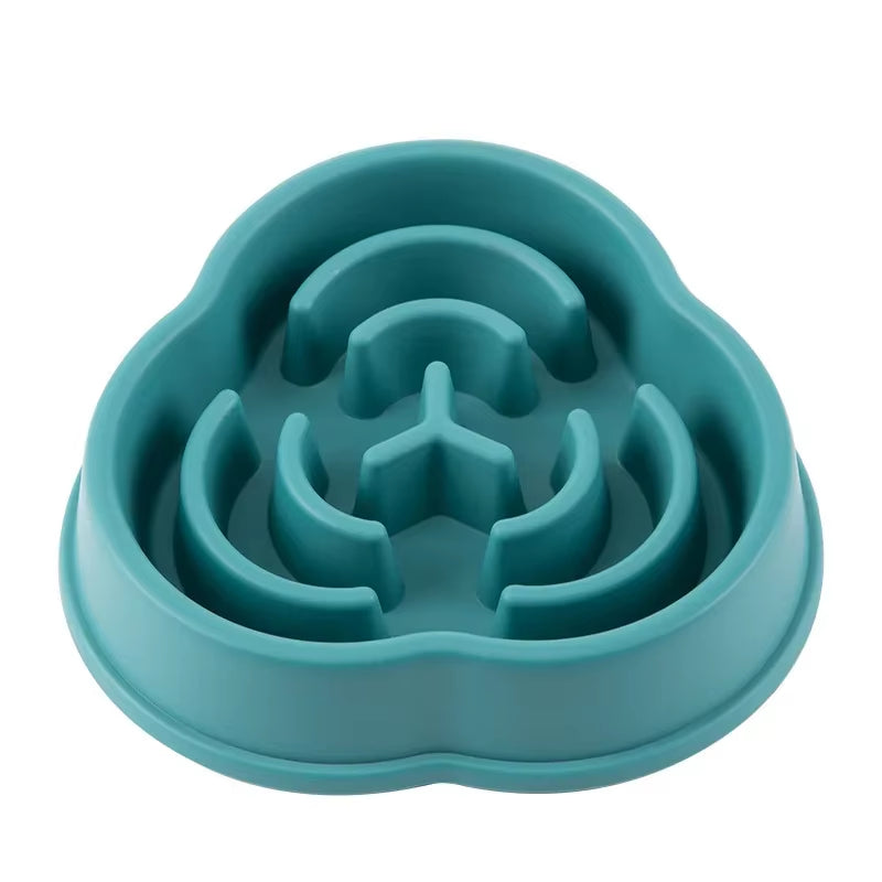 Anti-Choking Slow Feeder Dog Bowl – Non-Slip Healthy Eating Bowl