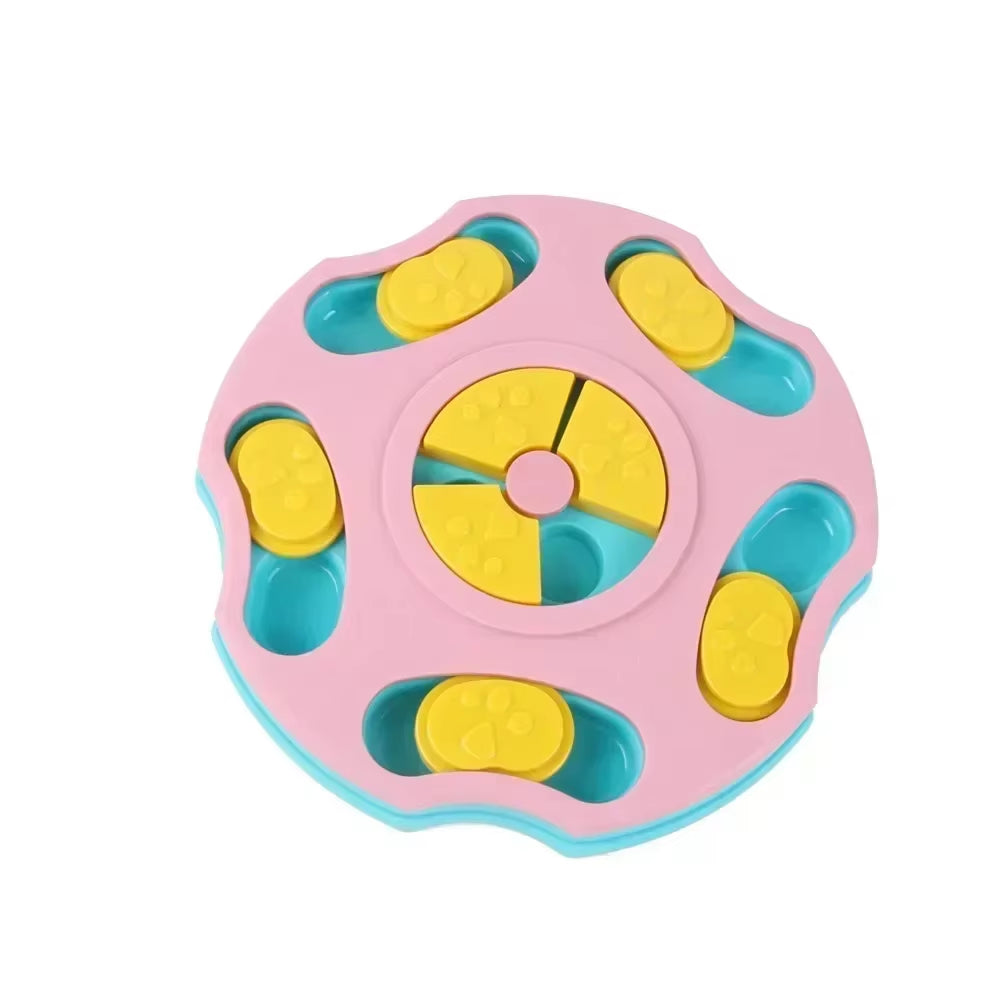 Dog Puzzle Feeder – Interactive IQ Treat Dispenser Toy