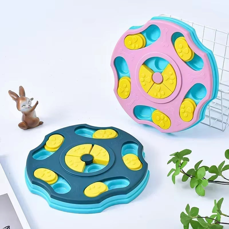 Dog Puzzle Feeder – Interactive IQ Treat Dispenser Toy