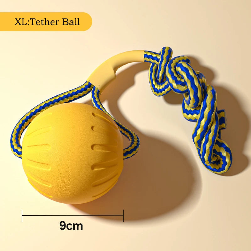Tug Ball on a Rope – Fetch & Tug Dog Toy