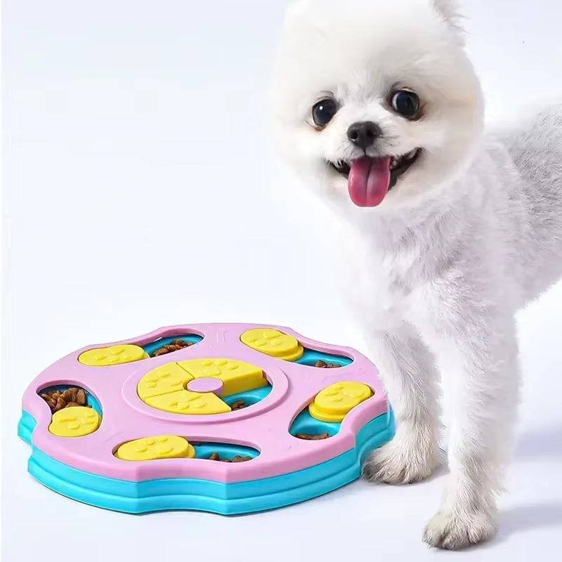 Dog Puzzle Feeder – Interactive IQ Treat Dispenser Toy